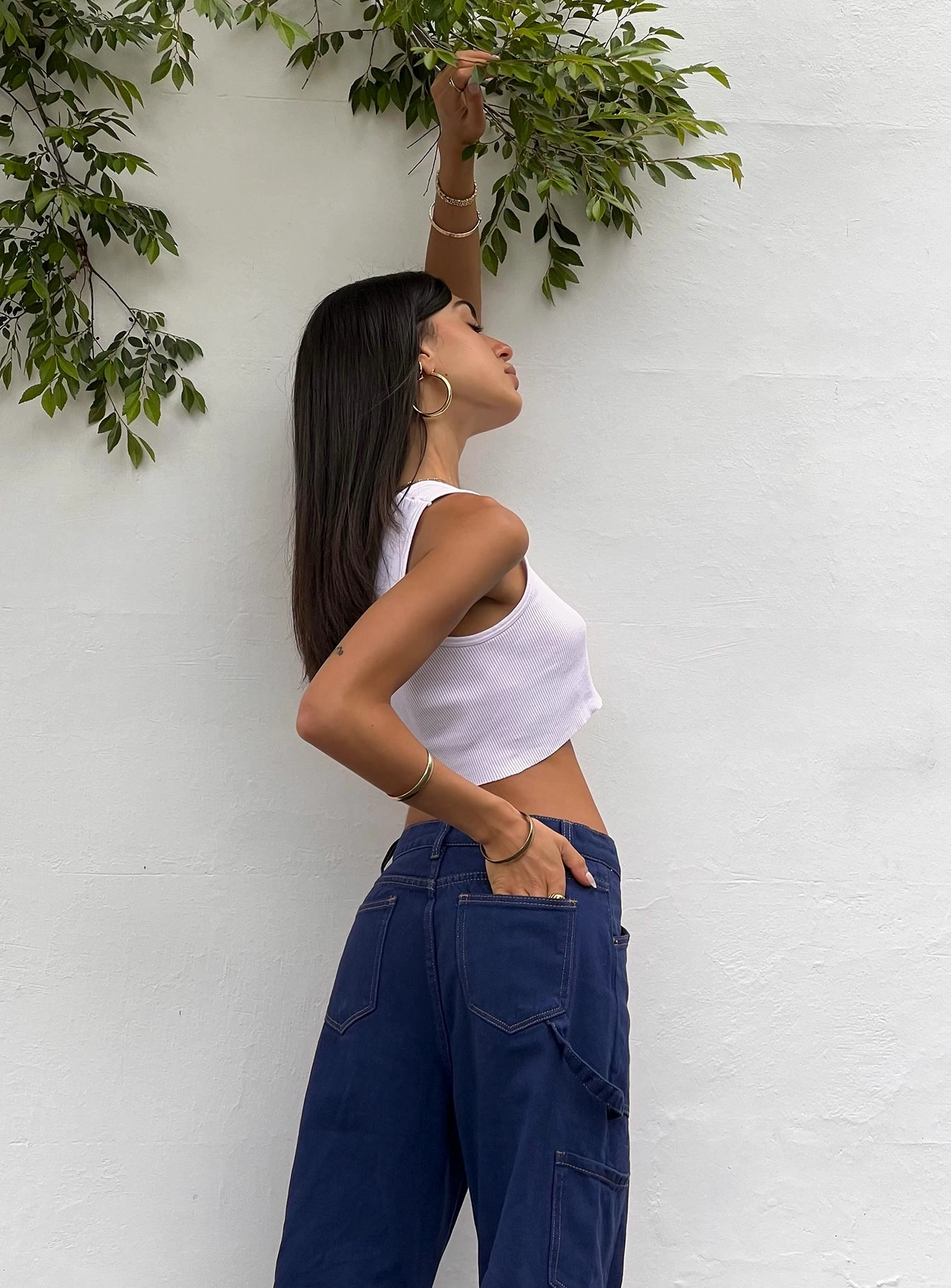 Miami Vice Pants Dark Denim No Hassle Fit