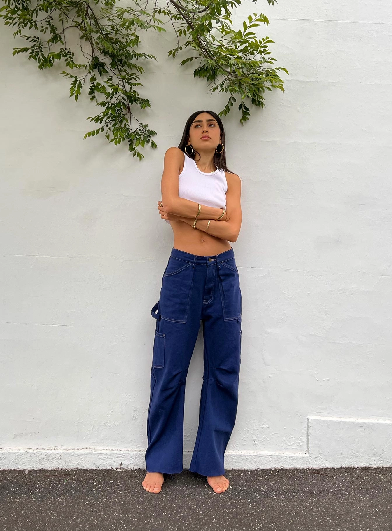 Miami Vice Pants Dark Denim Anti Pilling Technology Trendy Choice