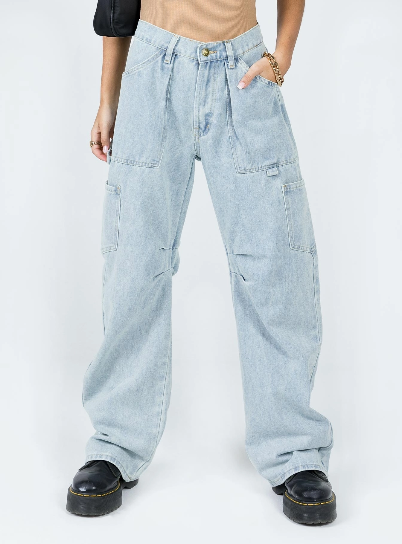 Miami Vice Pants Denim Blue Neutral Daily Wear Shape Retention