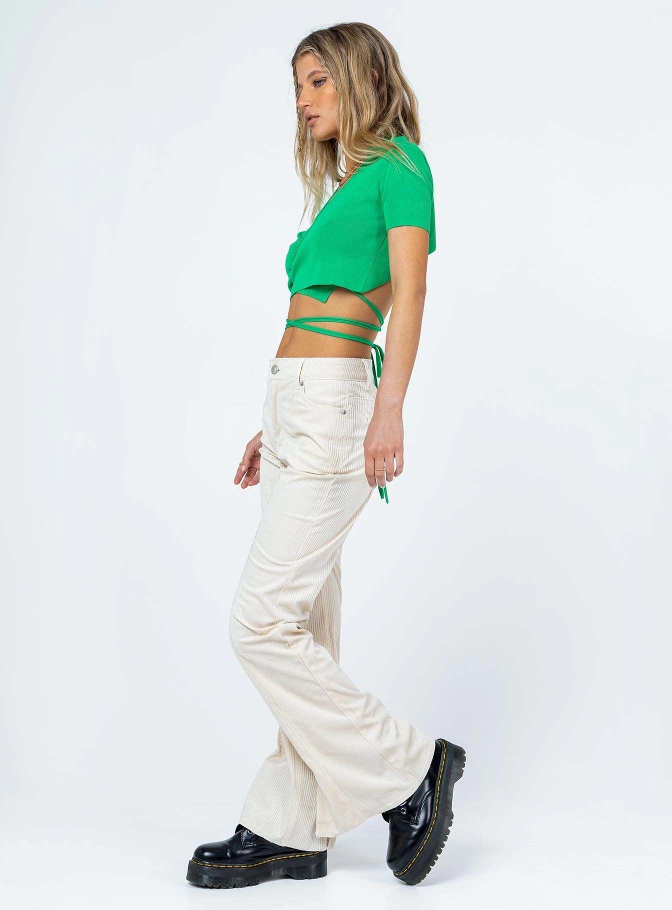 Compact Pack Michael Cord Pants Beige