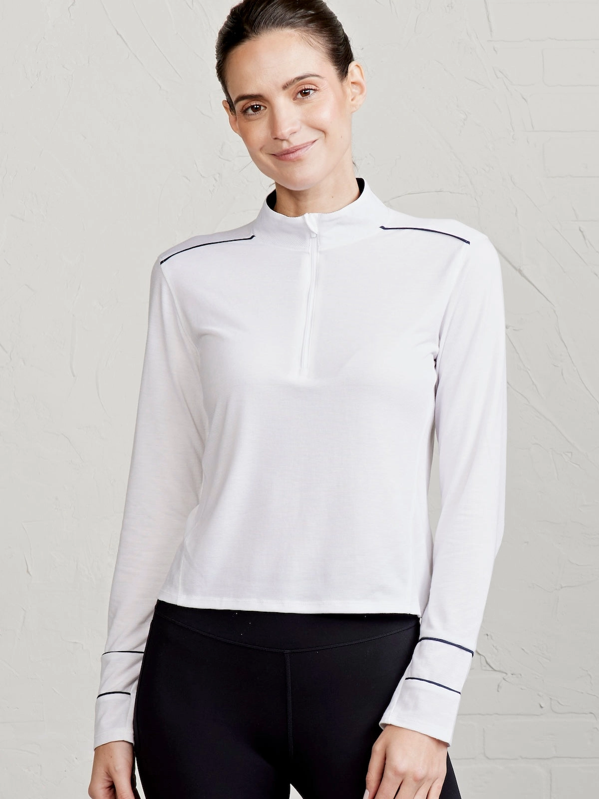 MicroAir Performance Mesh Quarter Zip Versatile Base Layer