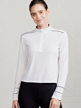 RubberizedGrip MicroAir Performance Mesh Quarter Zip