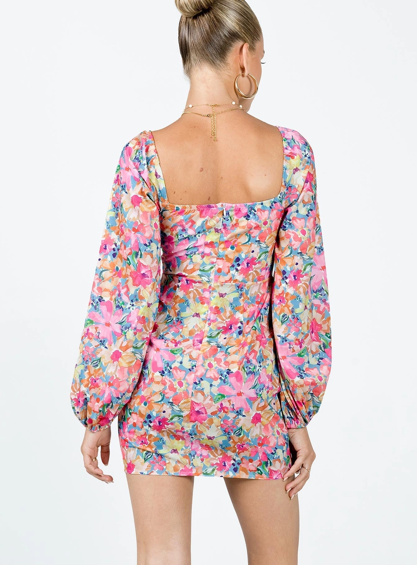 Laurie Corset Mini Dress Multi Magic Day