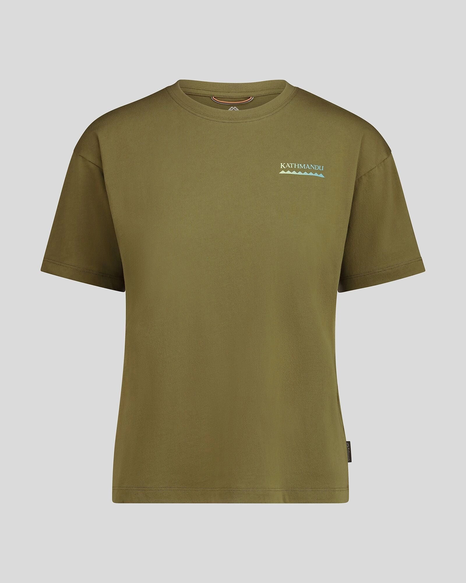 Outdoor Wear Low carbon footprint Women's Heritage Organic Cotton T-shirt - Dark Fern