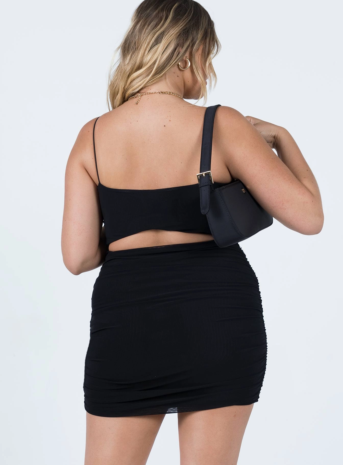 Smart Edge Holloway Wishes Mini Dress Black