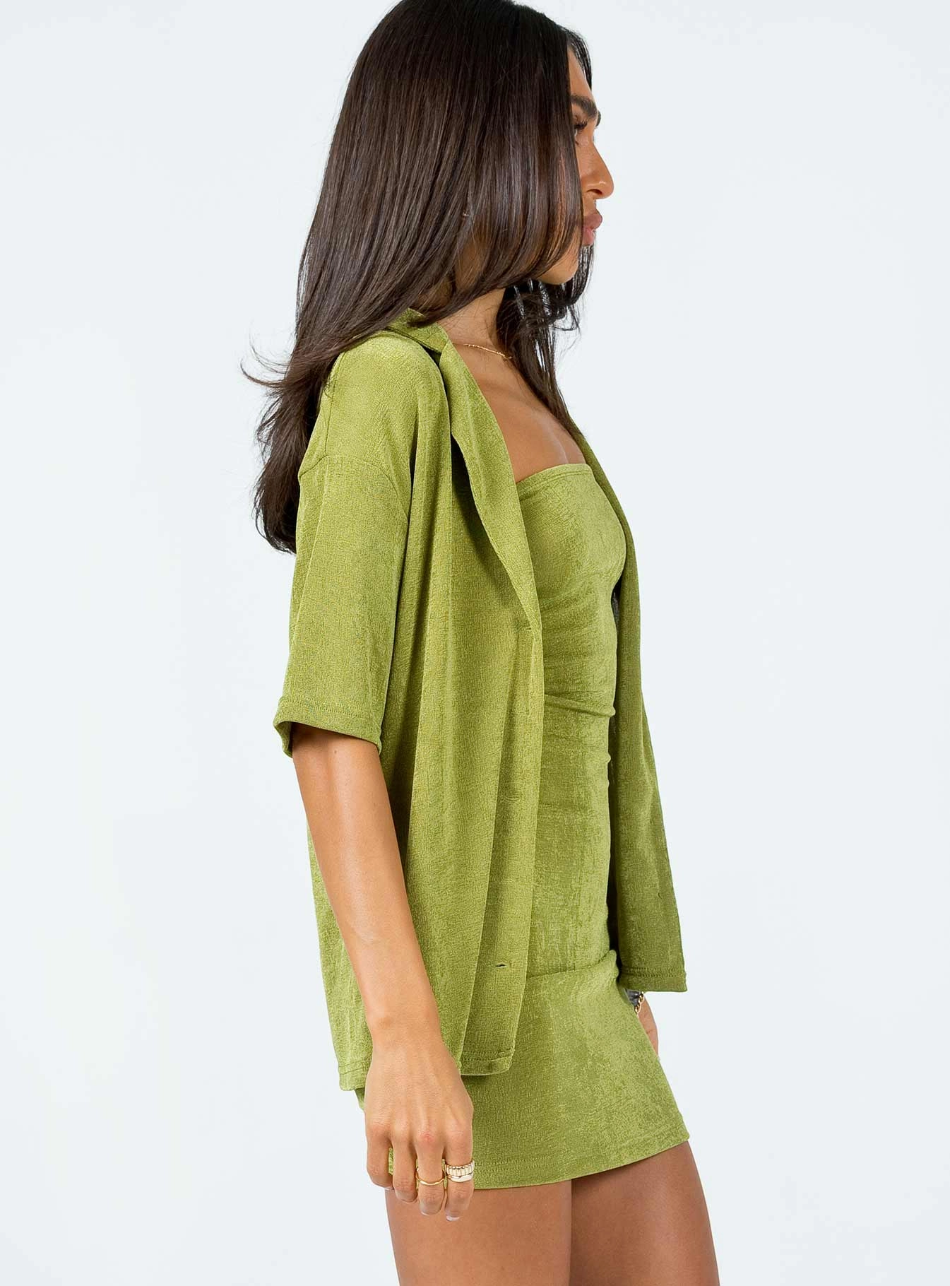 Misha Set Green Retro Detail Timeless Appeal