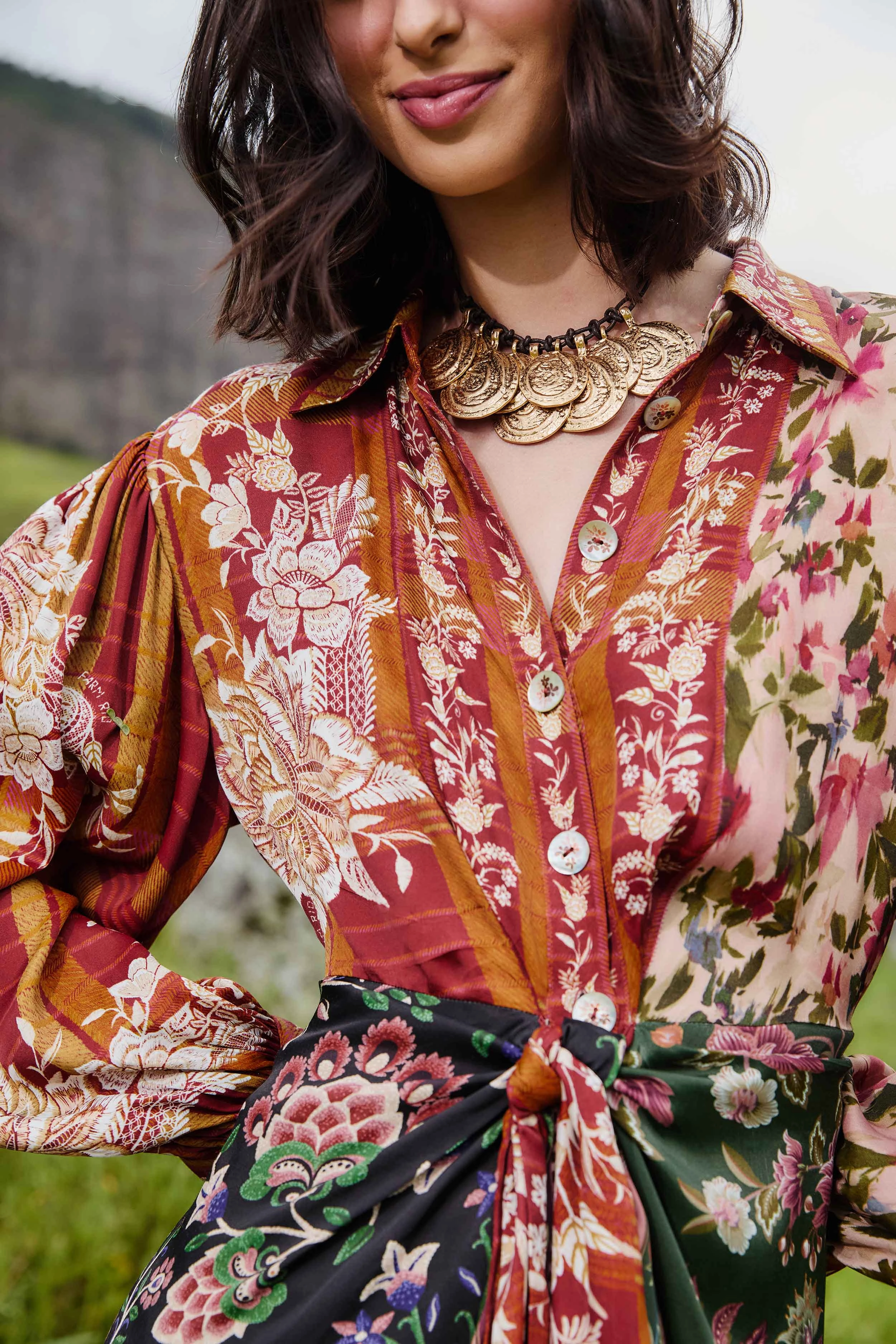 Vacation Outfit Mixed Winter Garden Lenzing? Ecovero? Viscose Mini Dress Charming Design