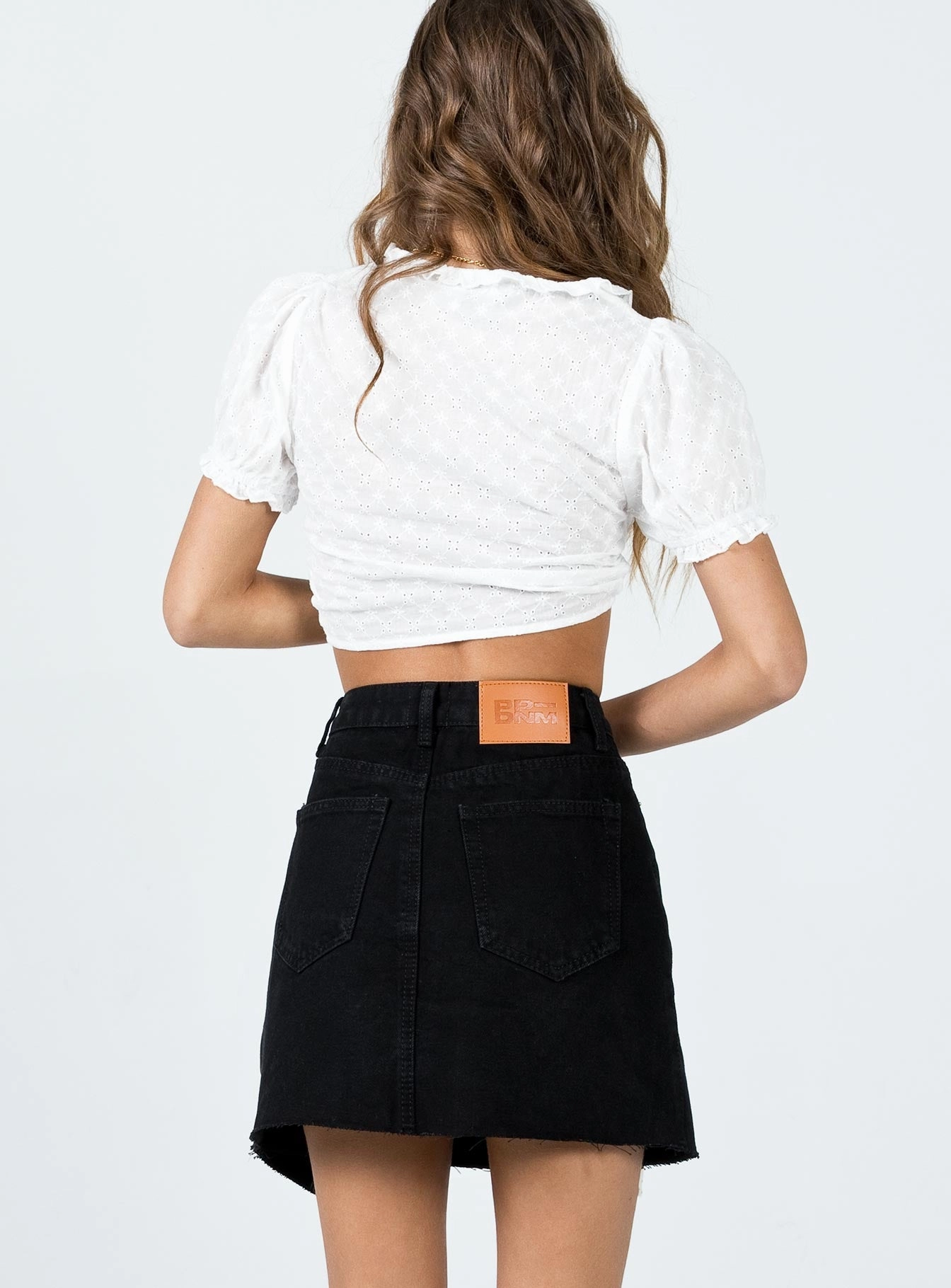 Banksia Denim Mini Skirt Black Collector??s Item