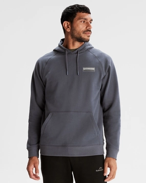 Casual Style Men's Heritage Logo LT BB Hoodie  - Mid Navy
