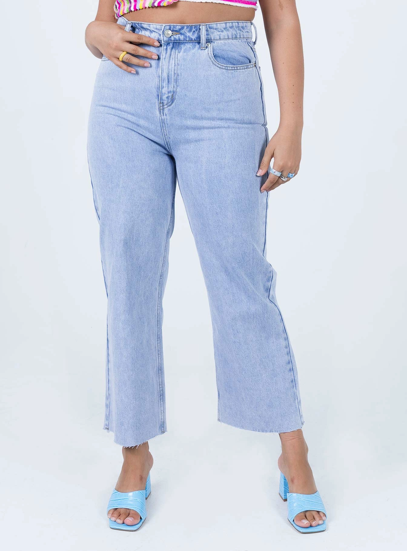 Tokoyo Dreaming Straight Leg Denim Jeans Daily Go