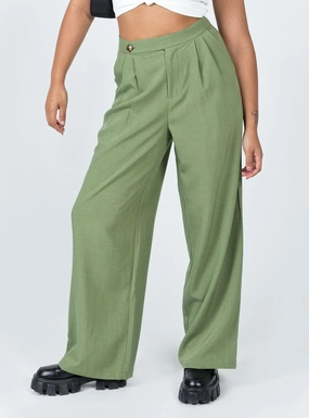 Chilly Layering Lovilla Pants Green