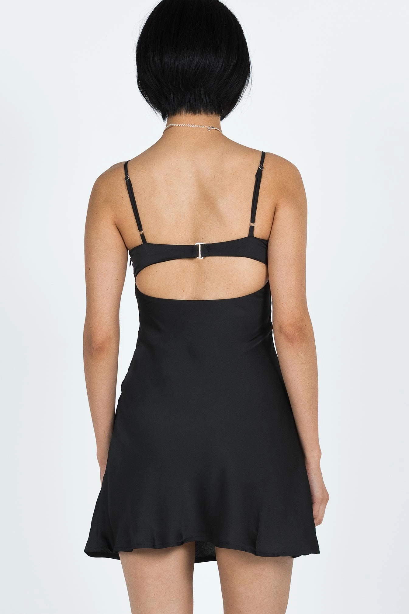 Playful and flirty dress Moniz Mini Dress Black