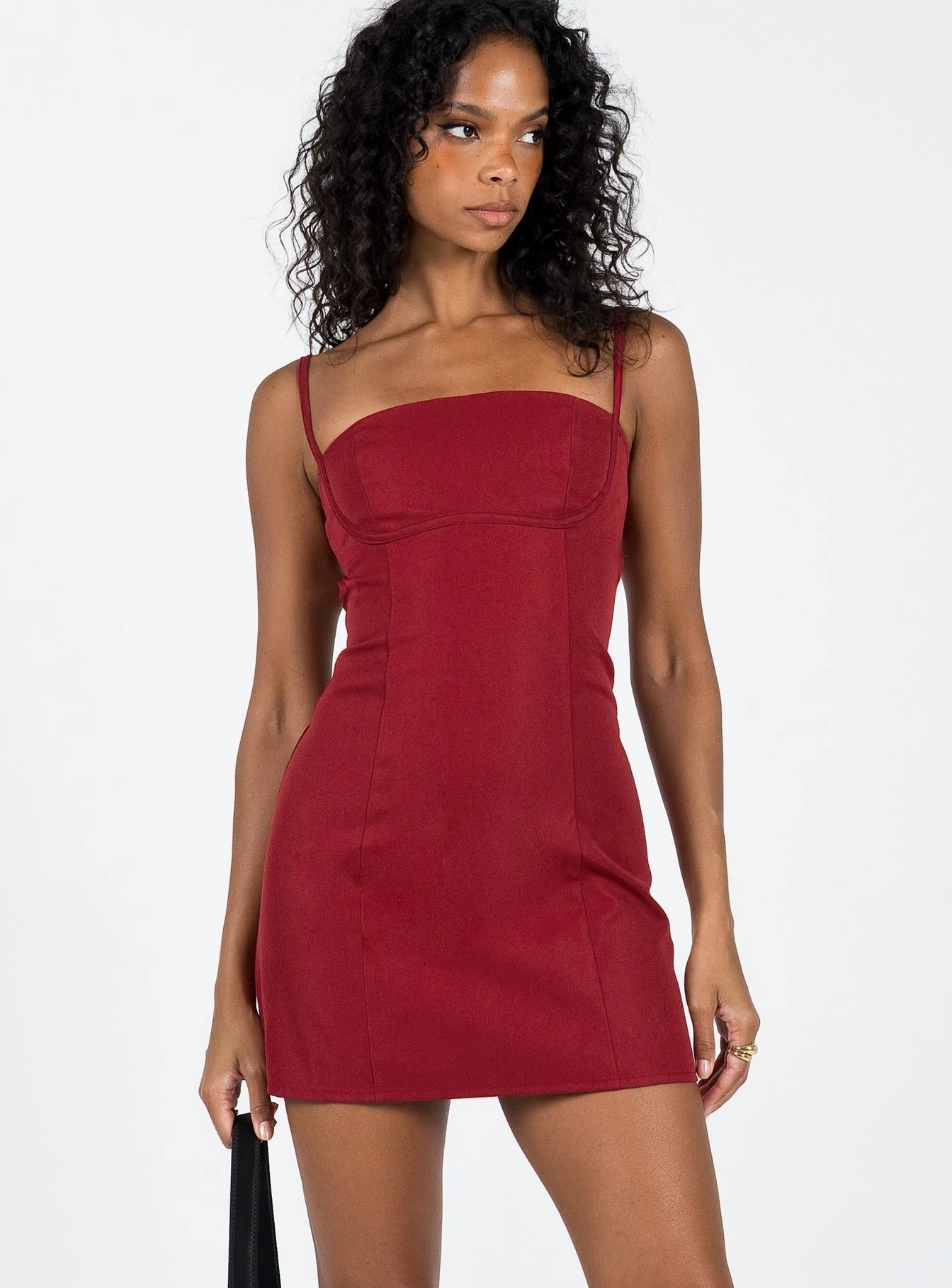 Layer Safe Monza Mini Dress Red