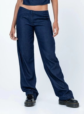 Motel Sedna Trouser Denim Blue TearResistantPanels
