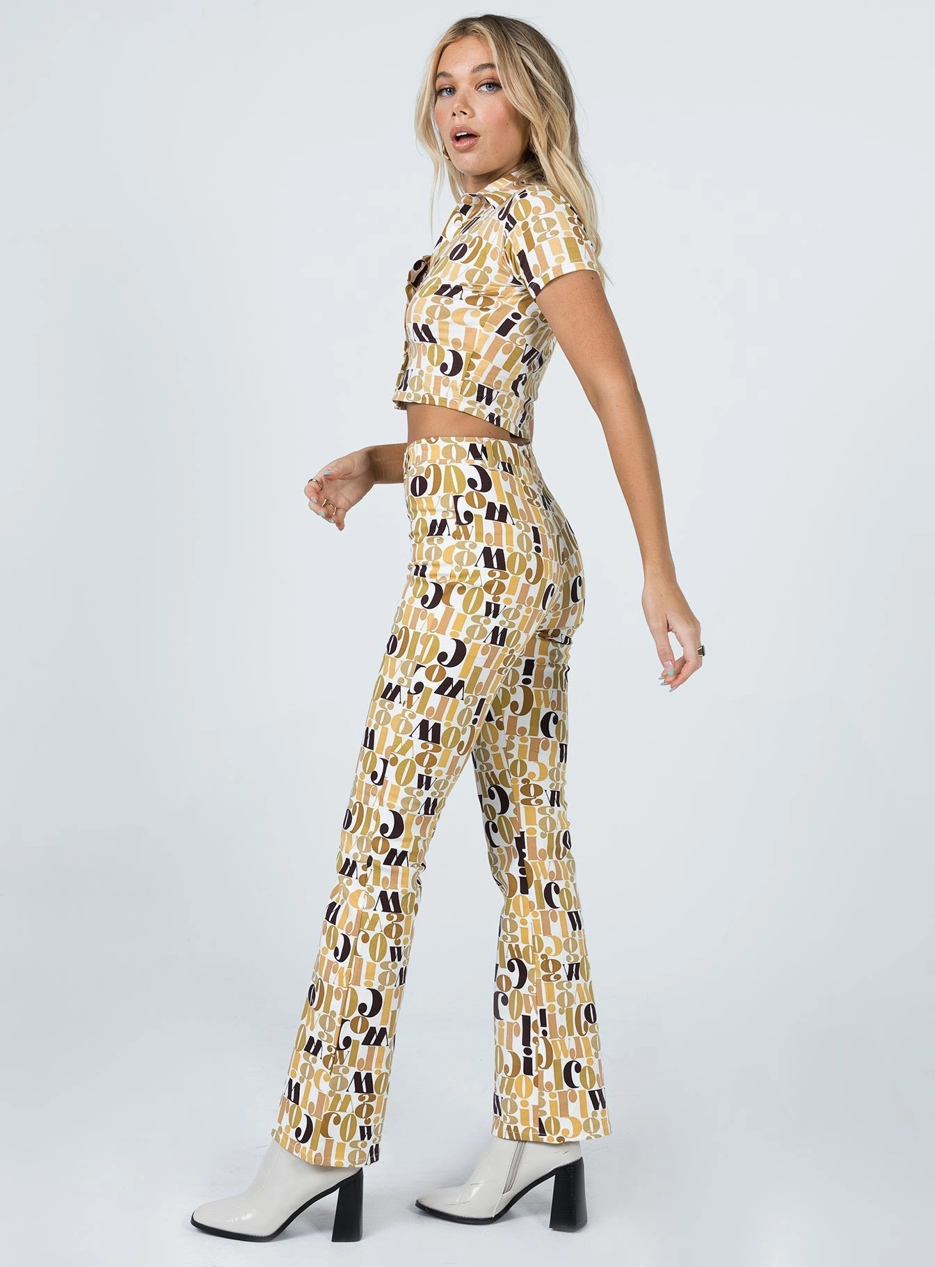 Motel Zoven Trouser Cowgirl Brown Essential Comfort