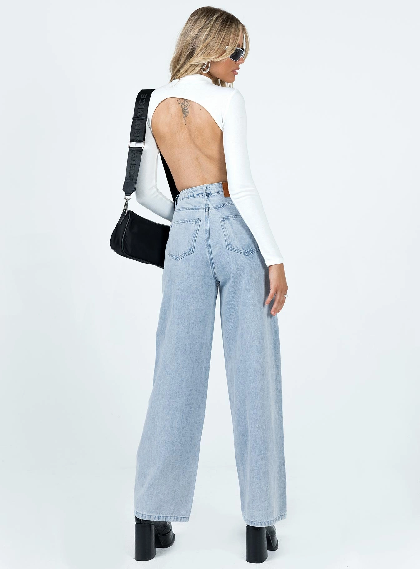 Reliable Layer Willoby Wide Leg Jean Denim