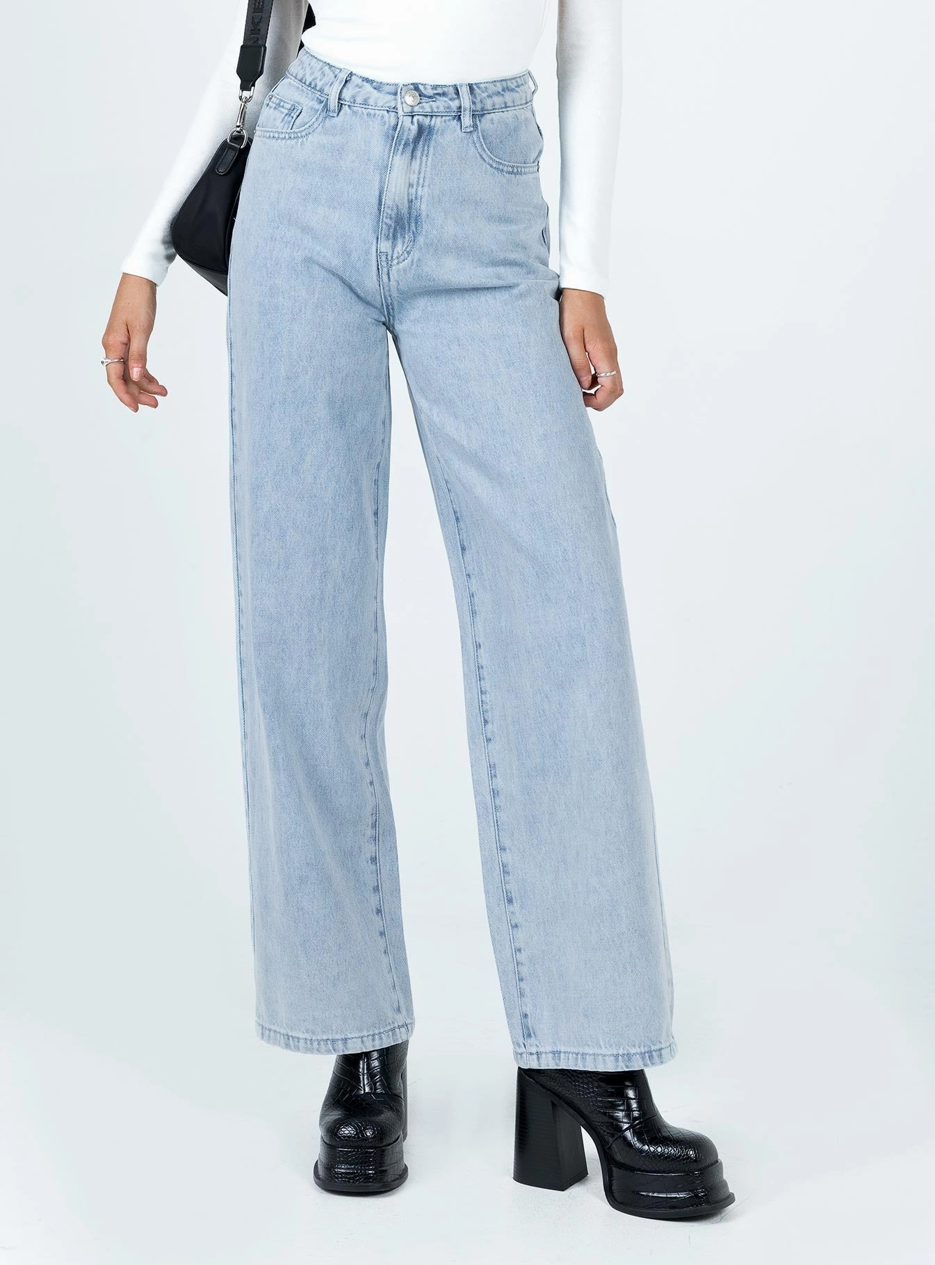 Willoby Wide Leg Jean Denim Fashion Uniform