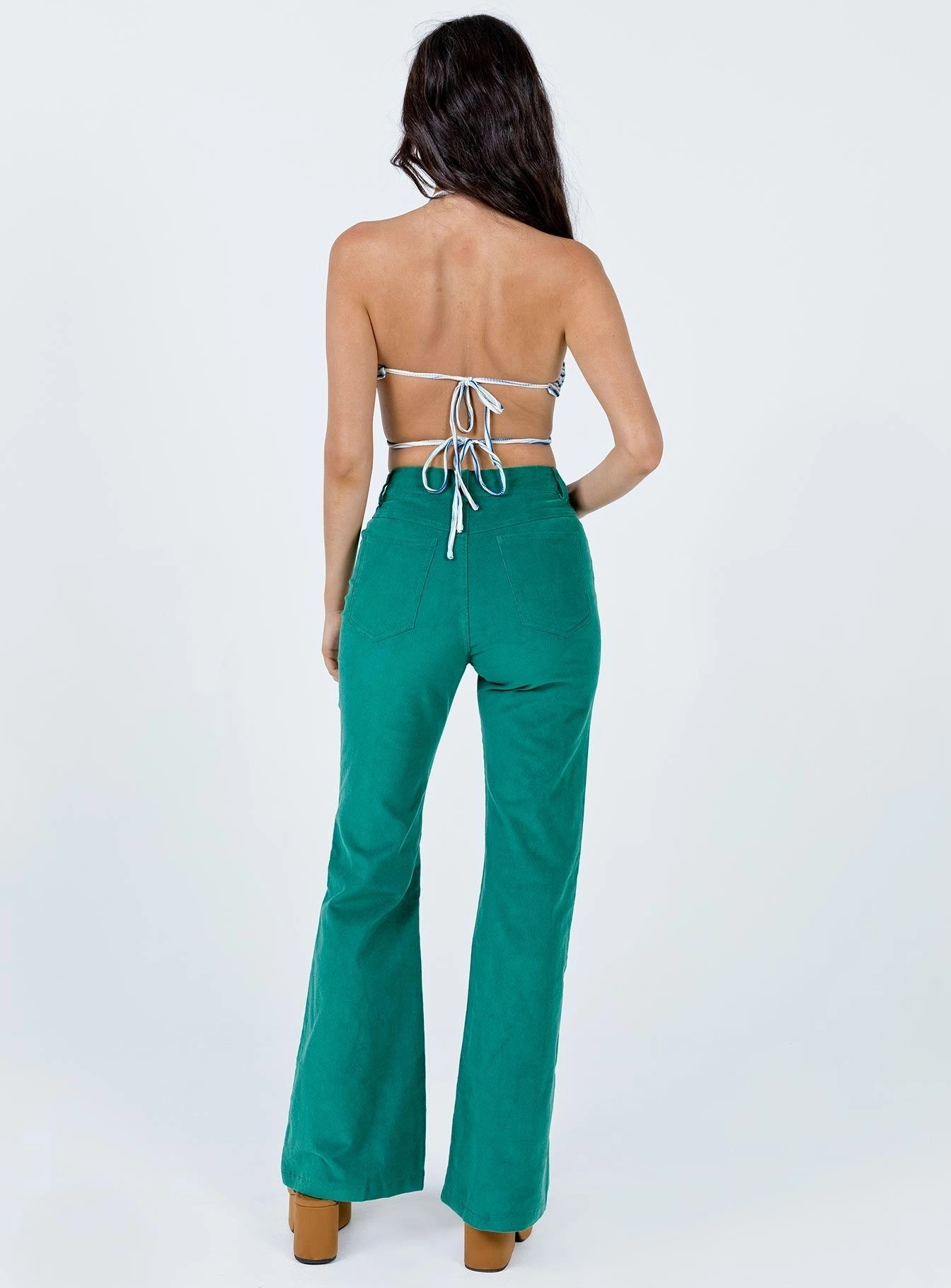 Essential Wearable Nadia Pants Green