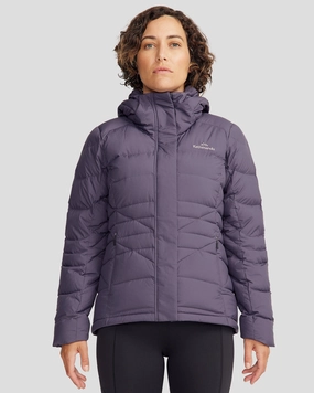 Women's Winterburn Hooded Down Jacket - Orbit Thermal Reflective Lining