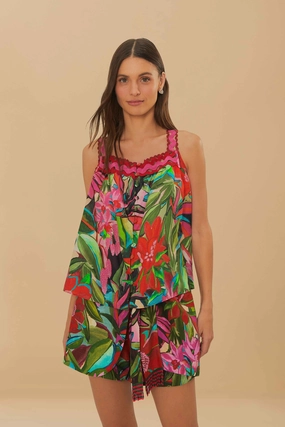 hypoallergenic material Breeze Flow Multicolor Jardin De Reve Shorts