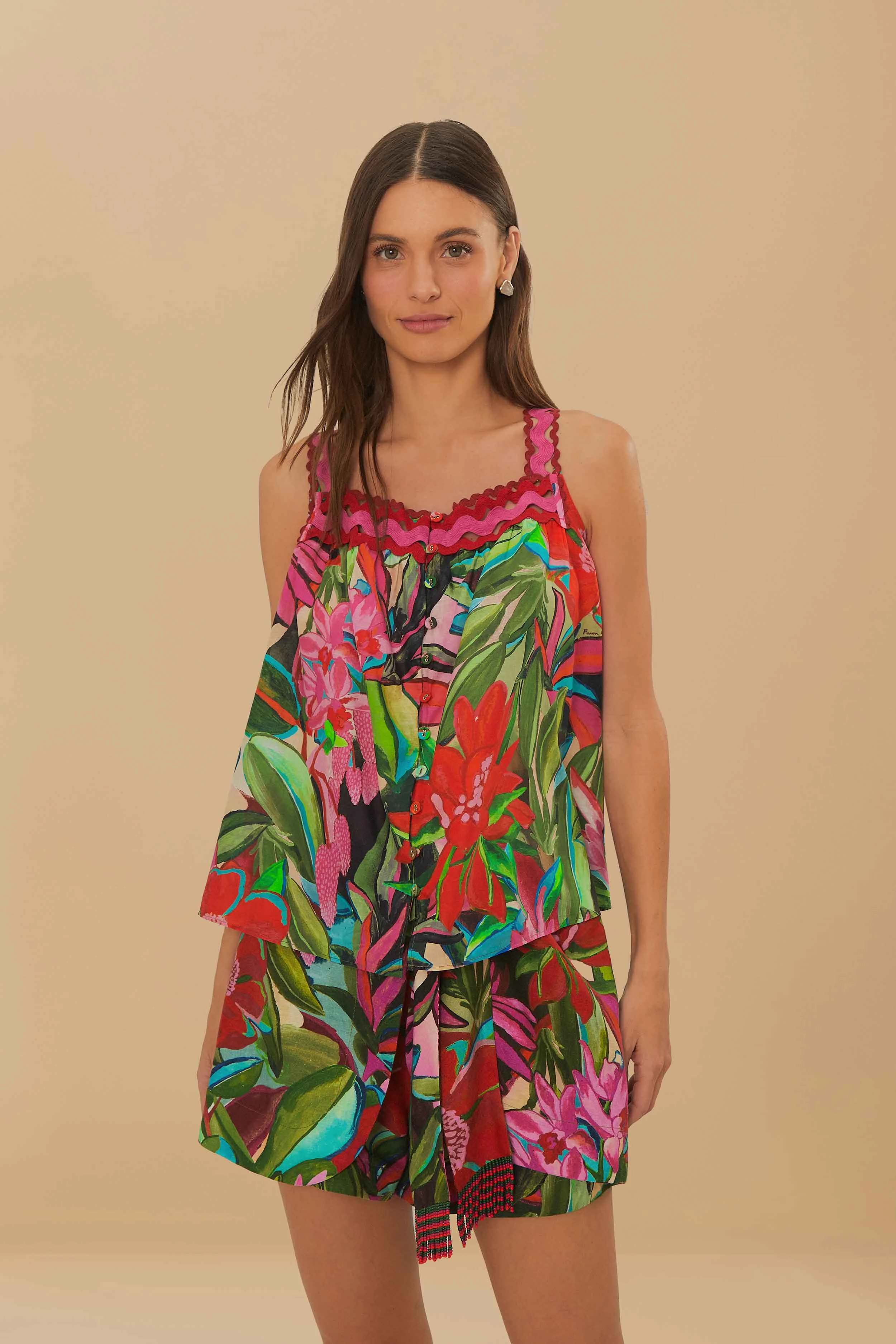 Sport Layer FlexibleMobility Multicolor Jardin De Reve Shorts