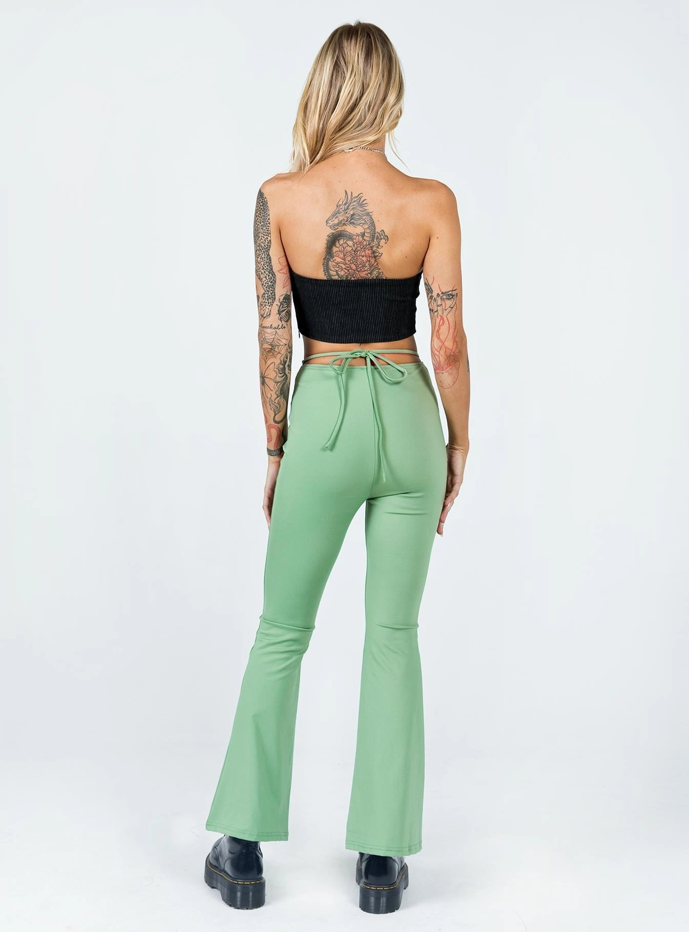 Durable Material Nancy Pants Sage