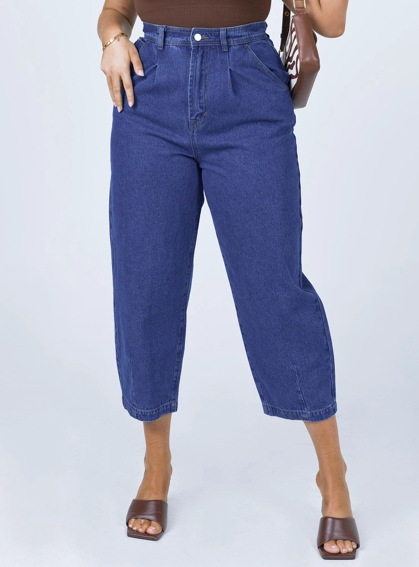 Caitlin Denim Jeans Casual Movement Curved Seam Construction