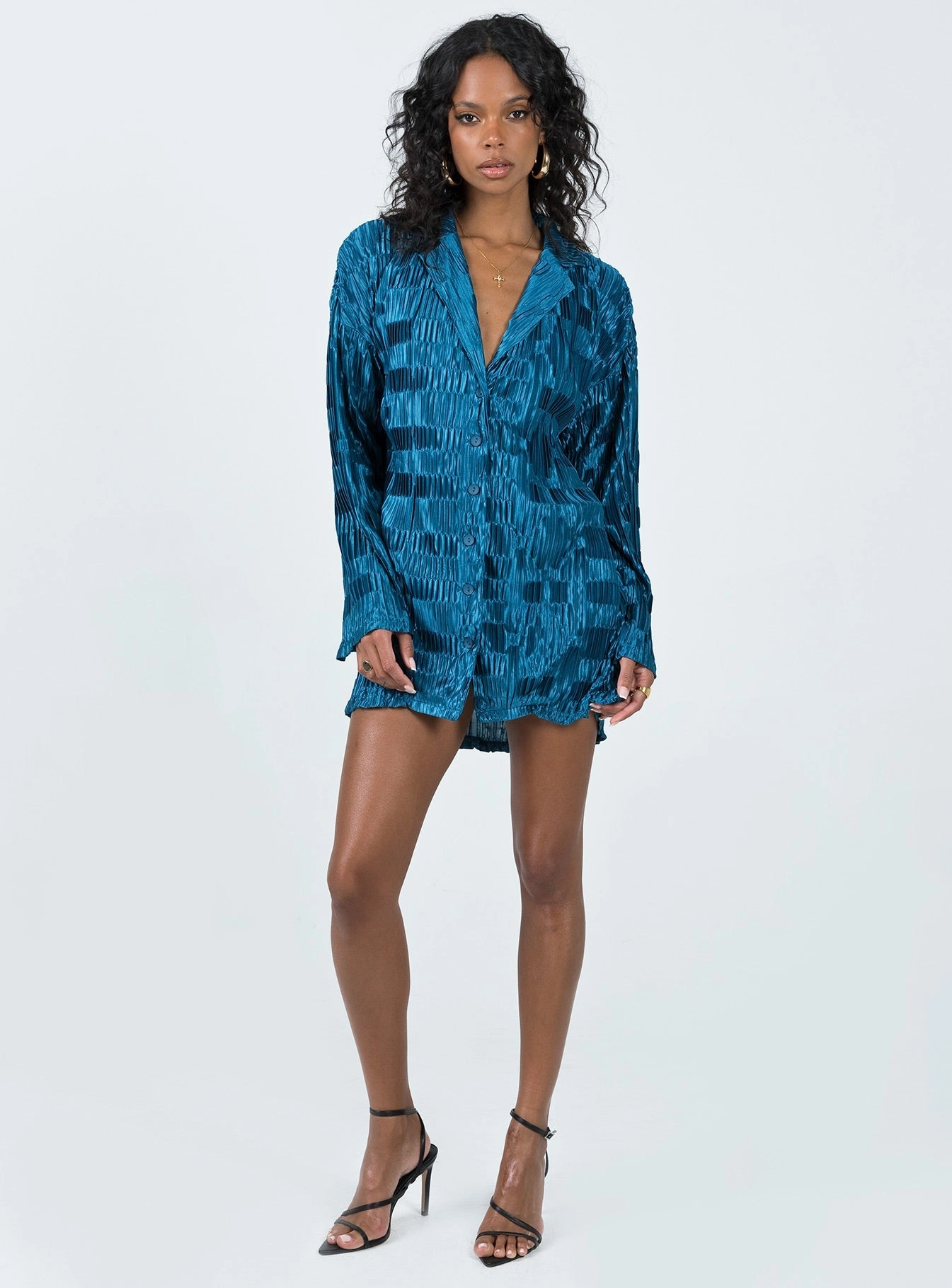 Tailored Elegance Seasonal Wear Wilkinson Mini Dress Blue