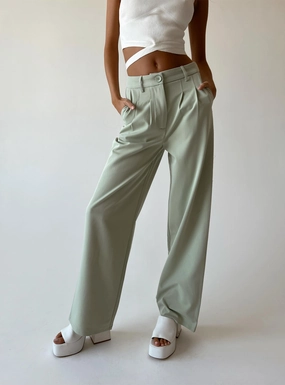 Archer Pants Green Durable Fabric Movement Fit