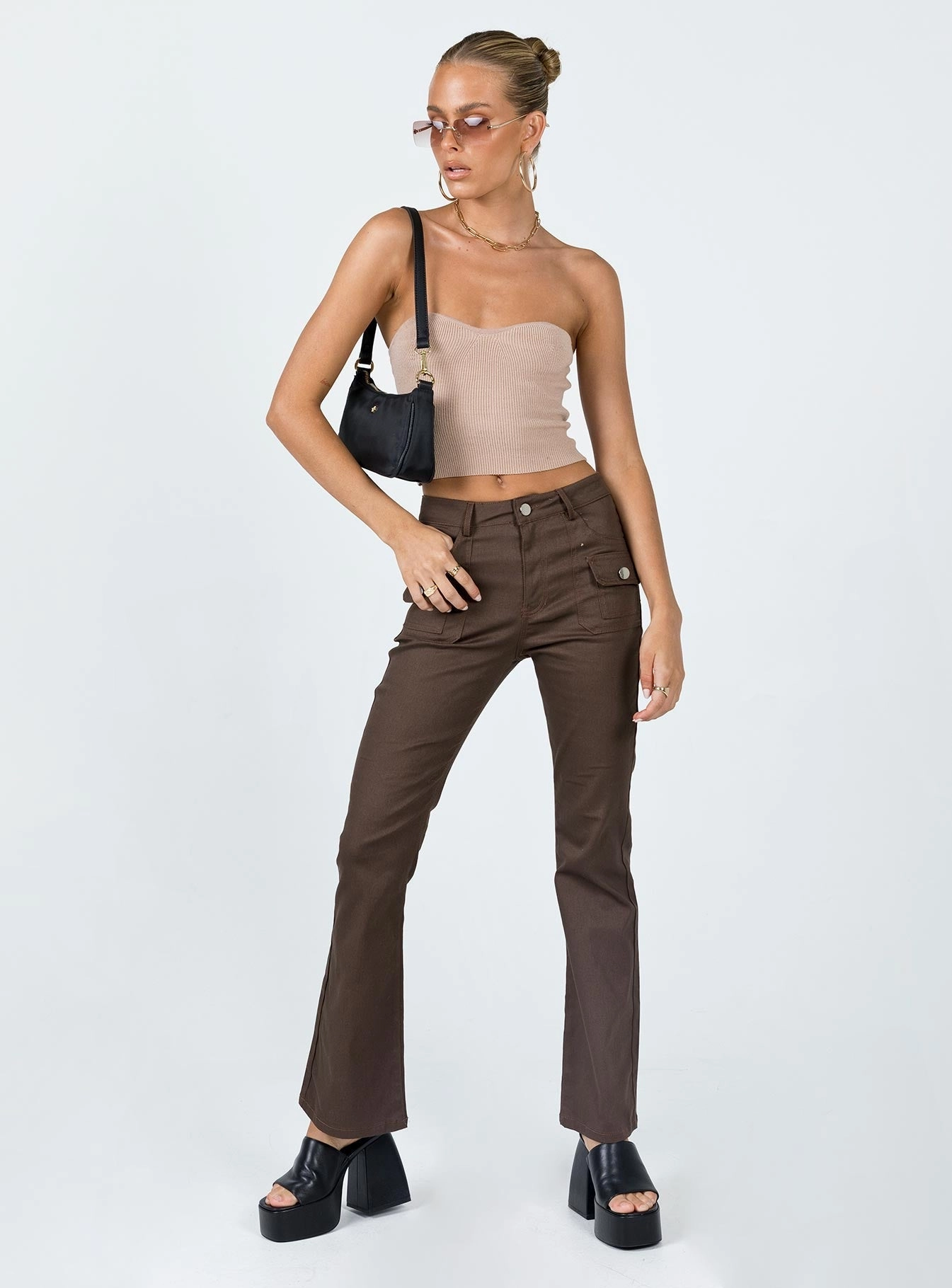 Neiko Pants Brown Quick Wear Fit Sporty Comfort