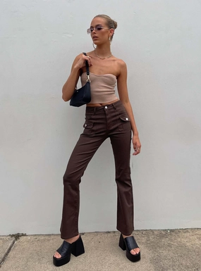 SoftLining Neiko Pants Brown