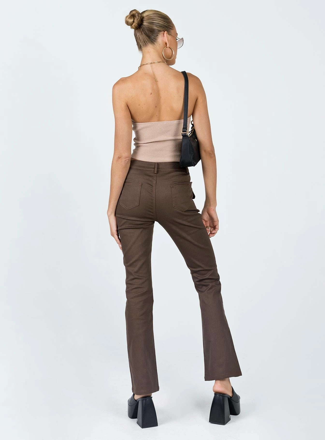 Wrinkle-Resistant Neiko Pants Brown