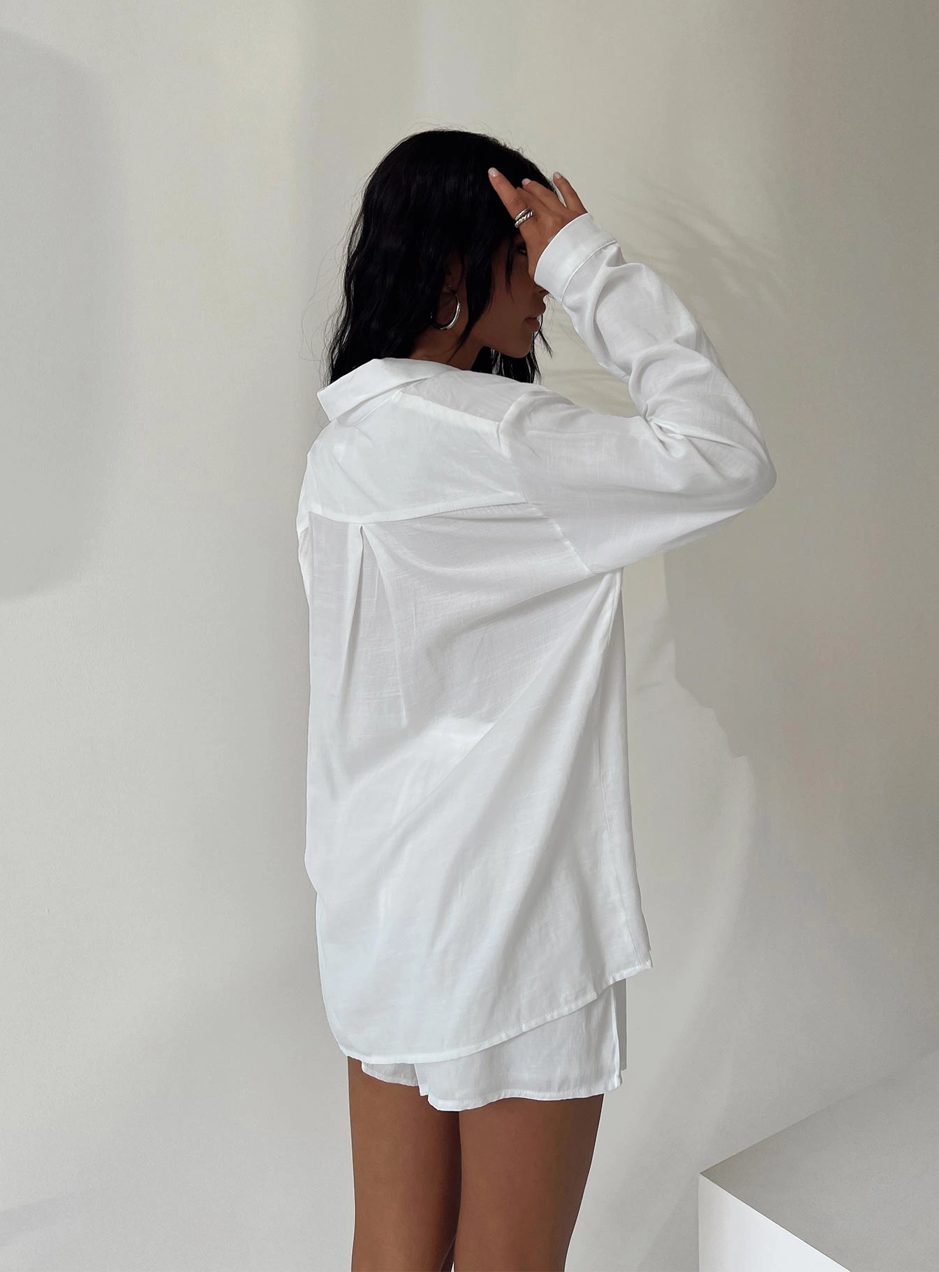 The Chloe Set White Quick Layer Wear food industry