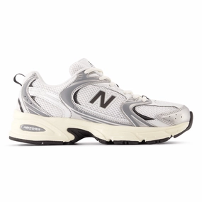 Compact New Balance Men's U530ESA Silver Metallic/Black Cement