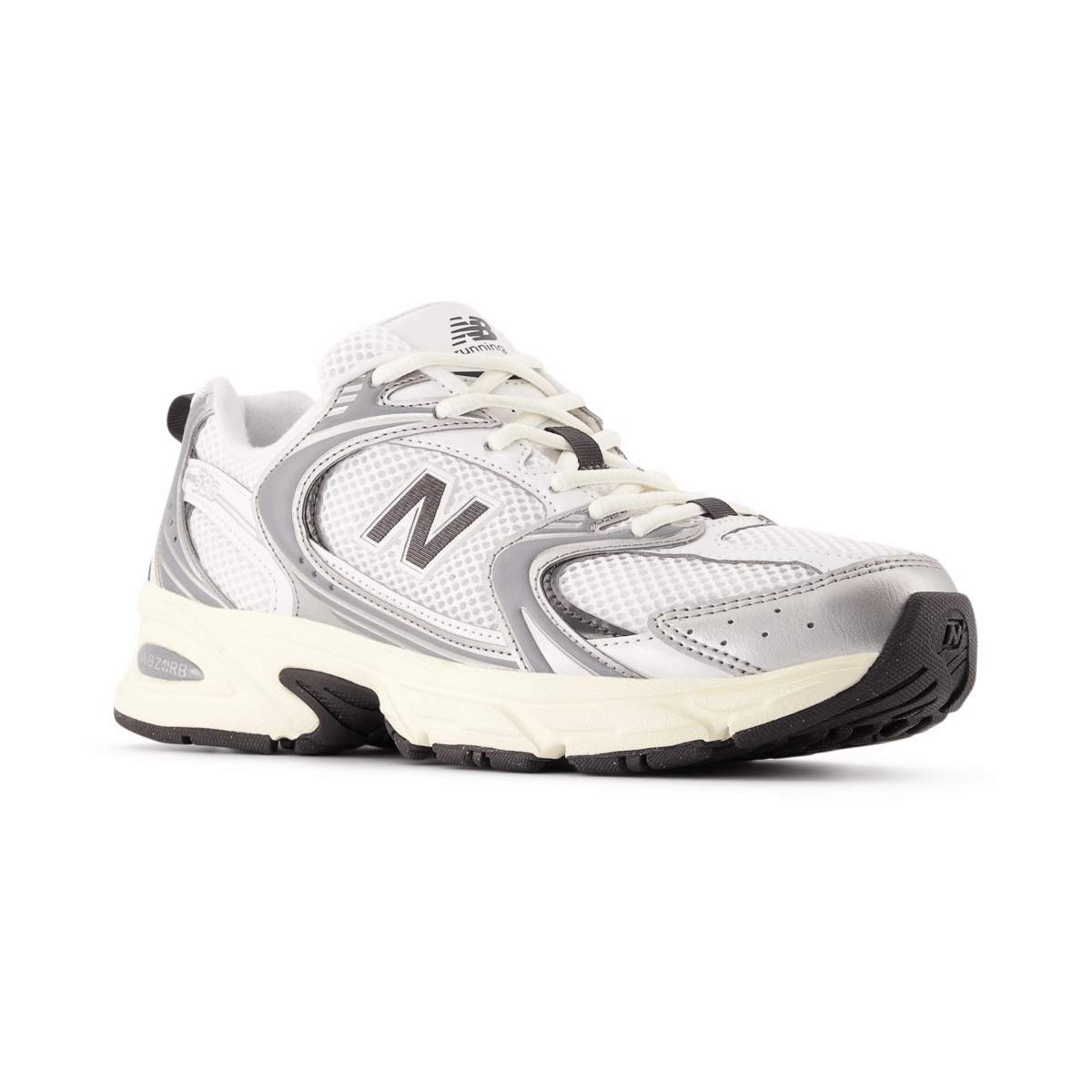New Balance Men's U530ESA Silver Metallic/Black Cement Comfortable Footwear