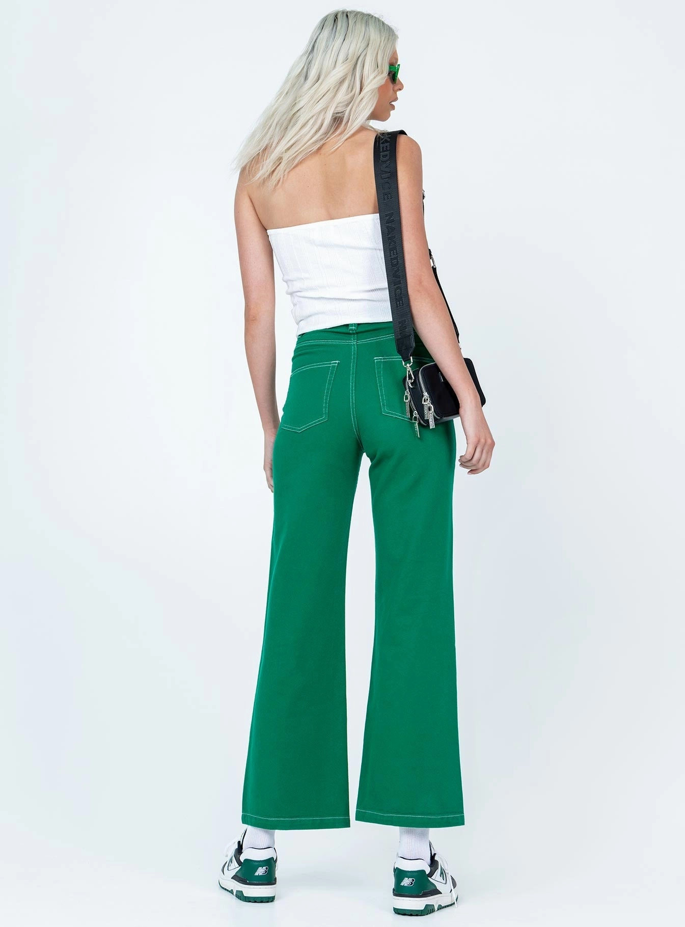 Nicolson Jean Green Party Look Modern Minimalist