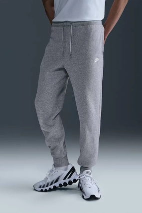 Nike Club BB Jogger Dark Grey Heather Light Smoke Grey White Comfortable Style Durable Construction
