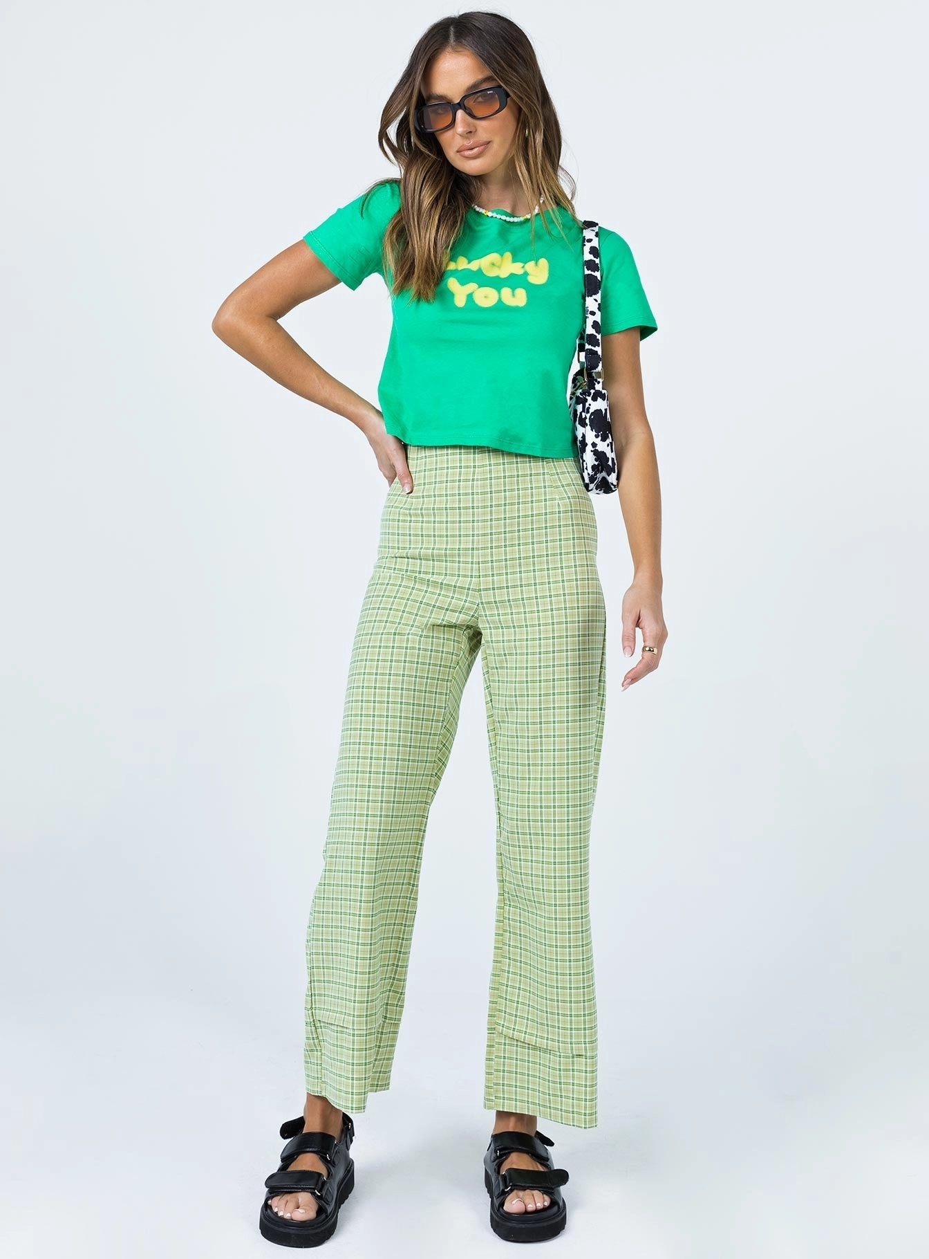ElasticCuffs Euros Pants Lime Green