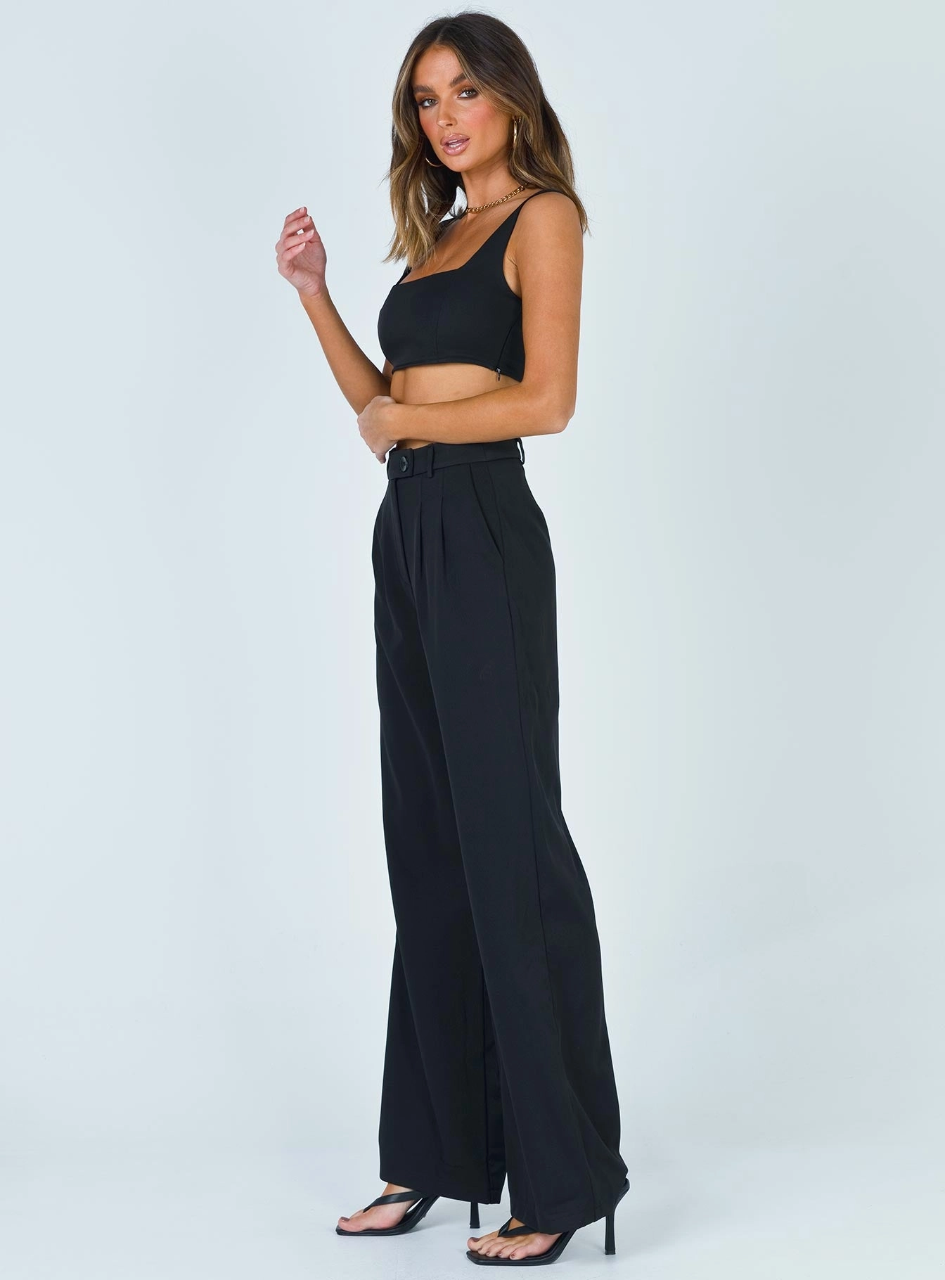 Huxley Set Black Stretch waistband