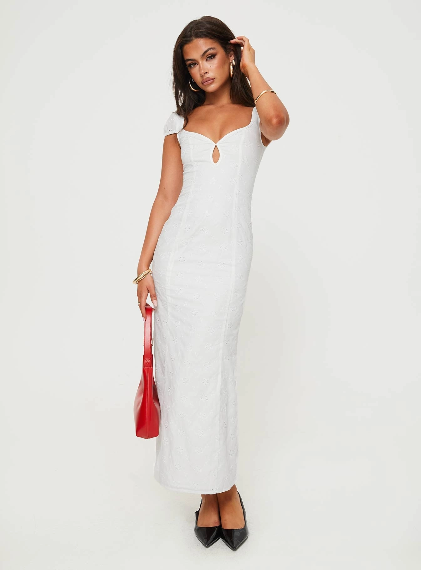 Easy Go Noelani Maxi Dress White