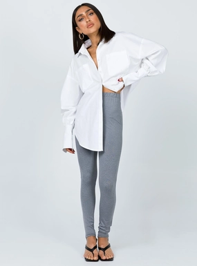 Nolen Leggings Grey Quick Access Zippers