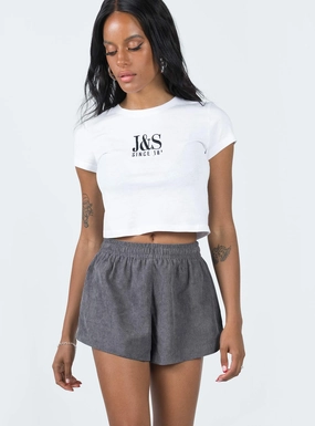 HypoallergenicLining Beach House Shorts Cord Grey