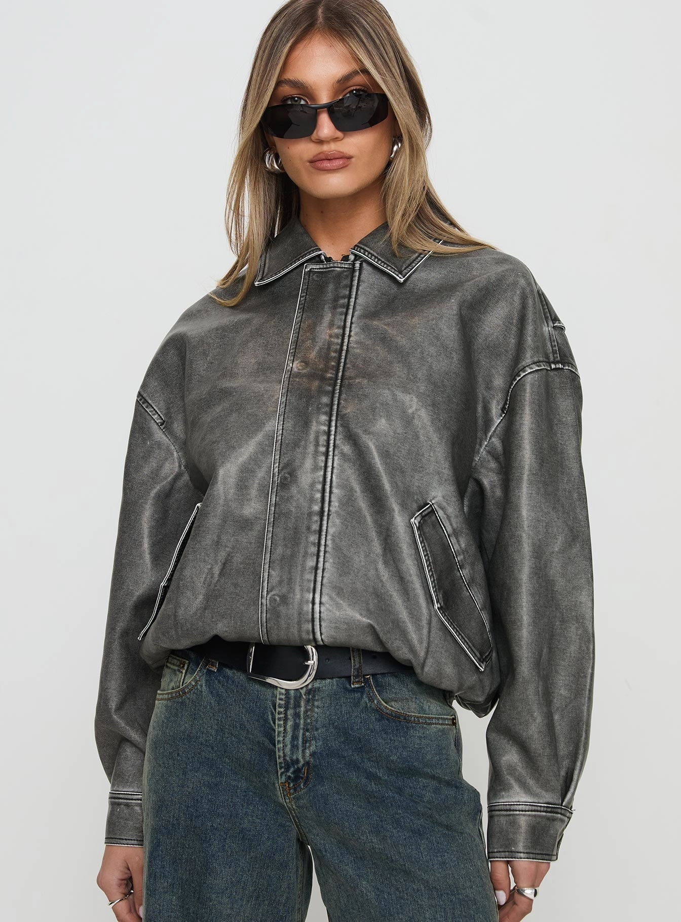 Kenny Bomber Jacket Slate City Layer Style Layer Up Style