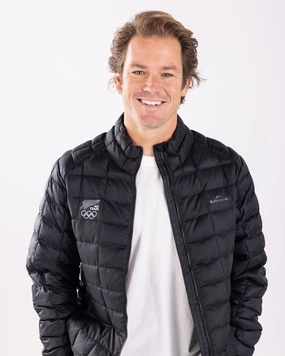 Men's Heli Insulated Jacket - Black | New Zealand Team Supporters Collection High Density Weave Non Bulky Insulation Tech
