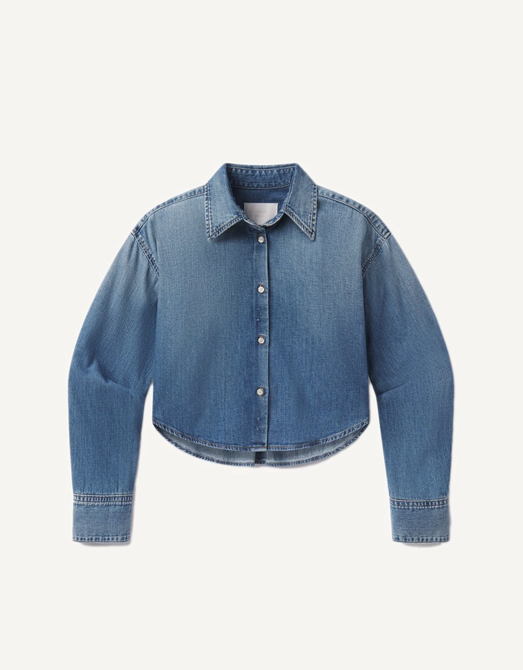Holiday Style Tailored Silhouette Citizens of Humanity Ana Cropped Shirt