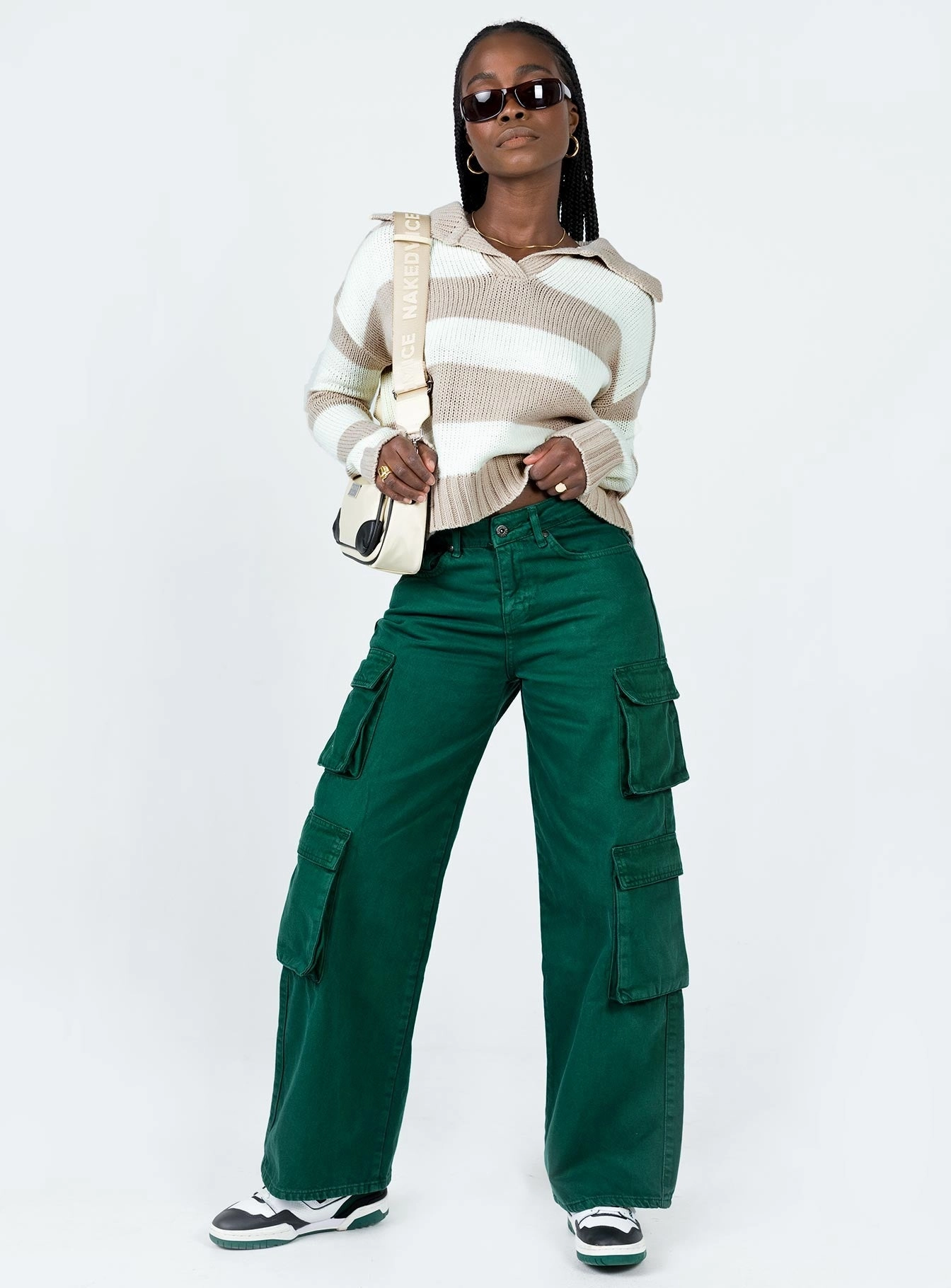 The Ragged Priest Earthling Jean Green Sunny Vibes Teen Outfit Summer Vibes