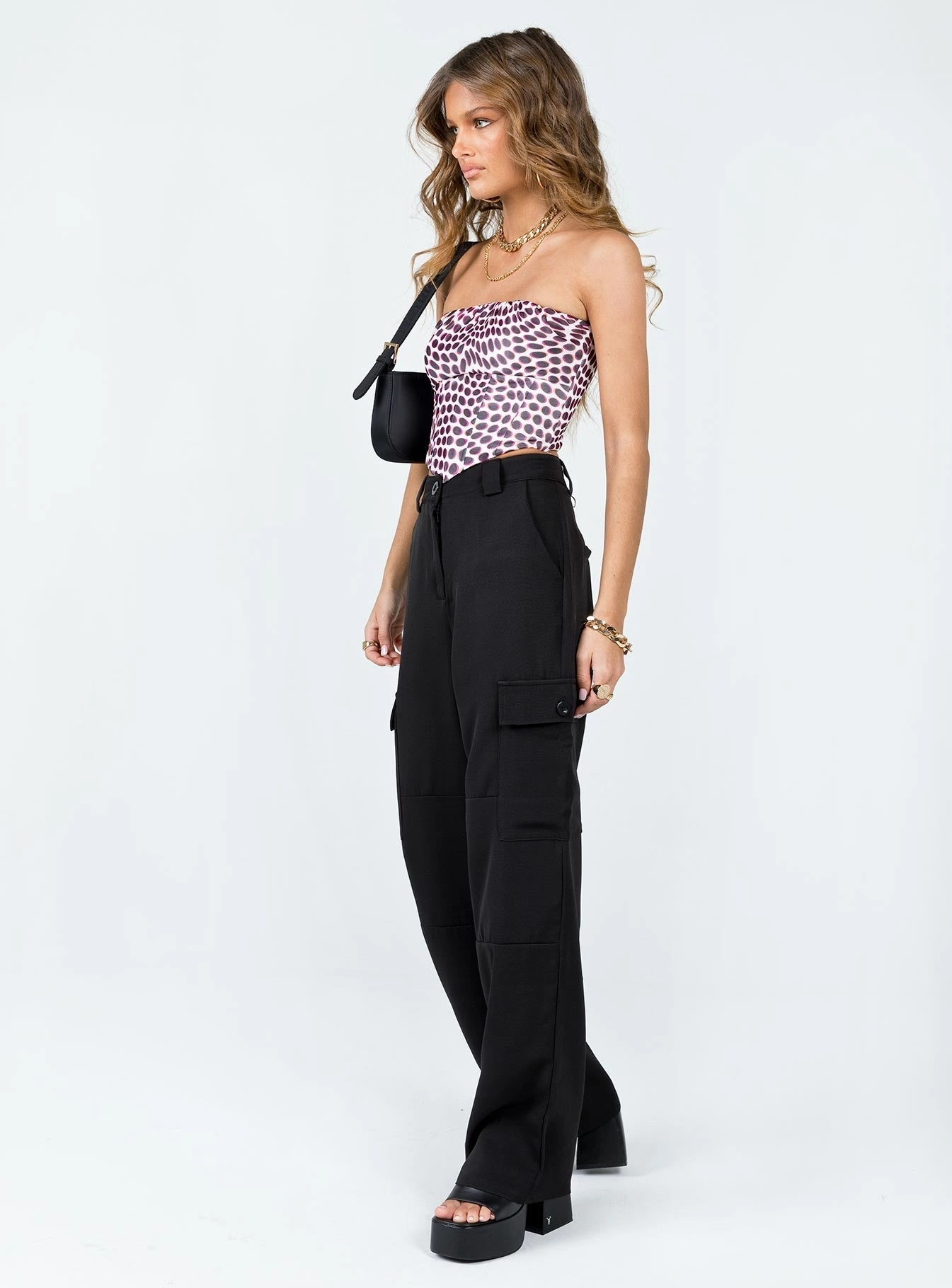 Sport Layer Quick Adjust Fit Kaydence Cargo Pants Black