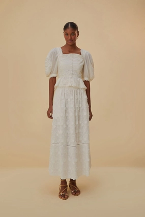 Off-White 3D Flower Midi Skirt Future Fashion