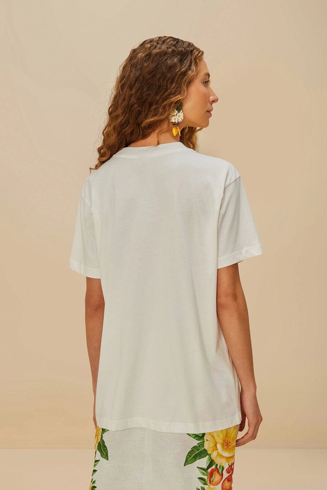 Durable Material Quick Comfort Off-White Rio Macaw Organic Cotton T-Shirt