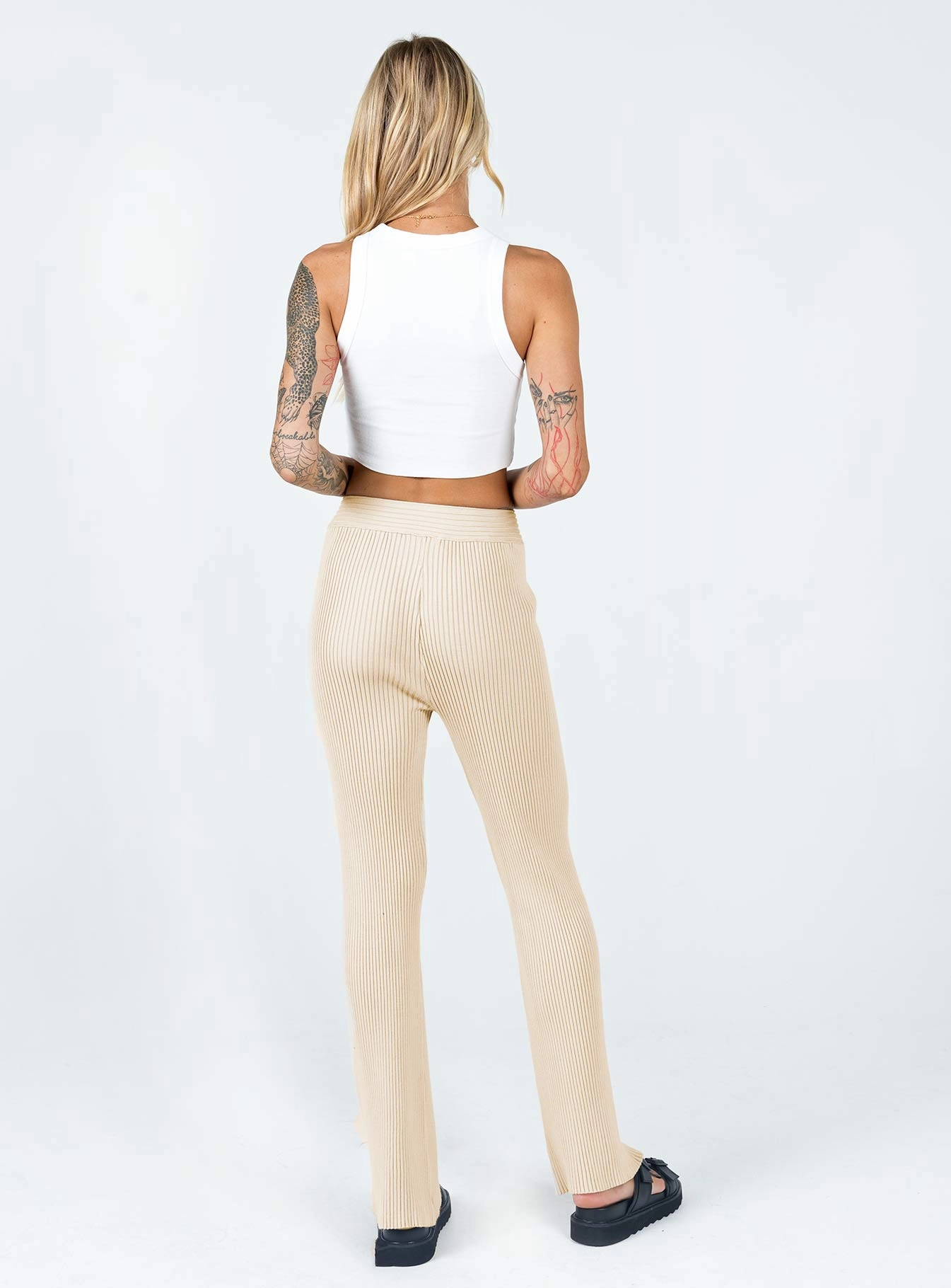 ReinforcedPockets Dynamic Flex Panels Olessia Pants Cream